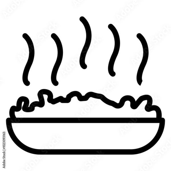 Obraz Corned Beef Hash Vector Design Icon Style