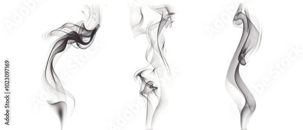 Obraz candle smoke png transparent background