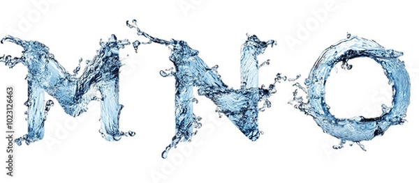 Obraz Water  Letters