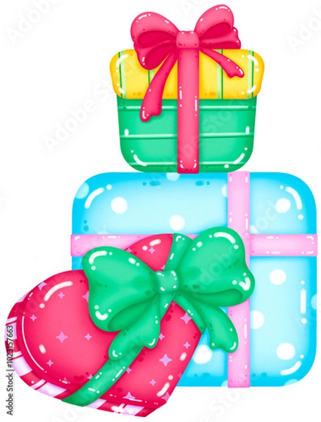 Fototapeta Christmas gift box2