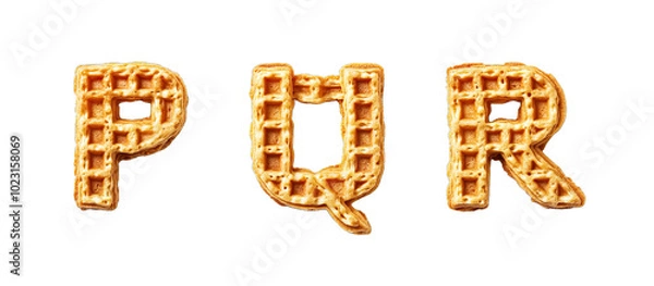 Obraz Waffle Letters