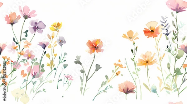 Obraz spring flowers in the garden