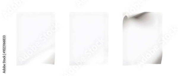 Fototapeta papers png transparent background