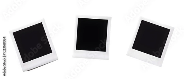 Obraz polaroid frame png transparent background