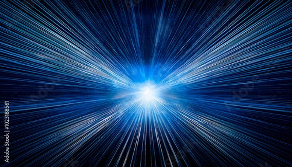 Fototapeta 中央から光が放射されている背景素材