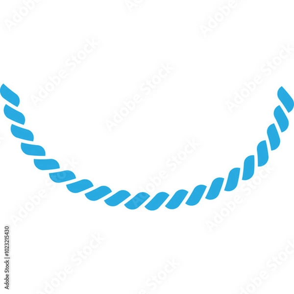 Fototapeta Aesthetic And Decorative Abstract Barbed Wire Line Art Element