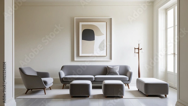 Fototapeta modern living room