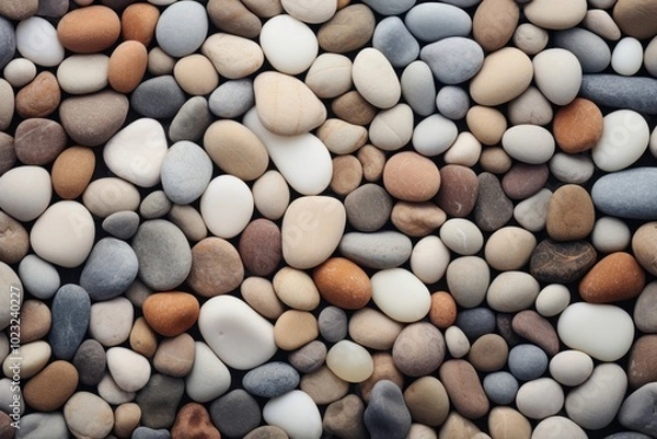 Obraz Pebble stones texture pebble pill backgrounds.
