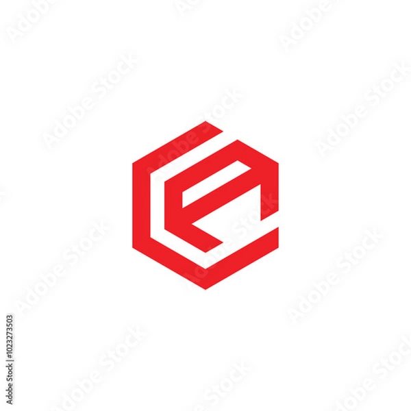 Fototapeta CA Logo Design, Vector Design