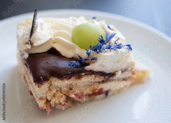 Obraz cream with chocolate