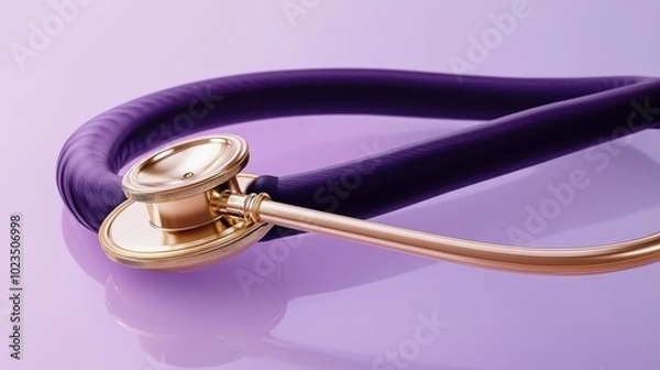 Fototapeta The Elegant Stethoscope Design
