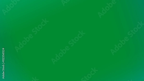 Fototapeta Green background with grainy texture. Modern creative design, pastel soft bright brush color background,