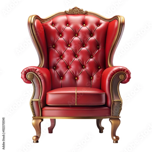 Obraz Armchair red royal