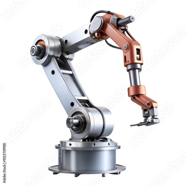 Obraz Ai cloud concept with robot arm