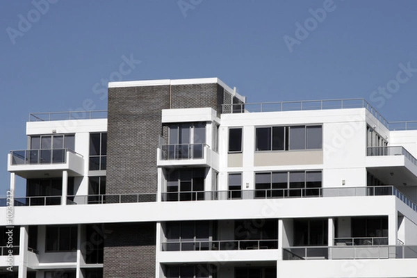 Fototapeta Modern Urban Apartment Building In Sydney, Australia