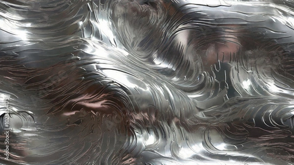 Obraz silver background