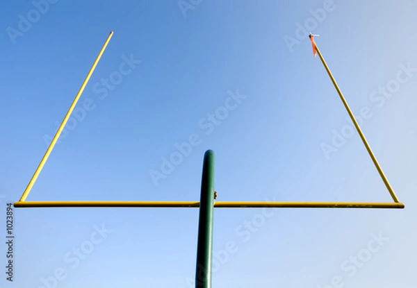 Obraz football goal posts
