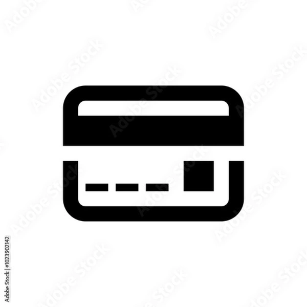 Obraz Flat simple credit card icons