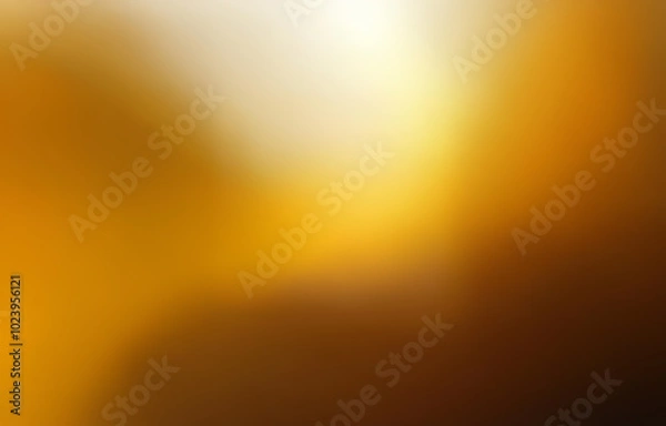 Fototapeta A blurry background of yellow and orange hues creates a warm and inviting atmosphere.