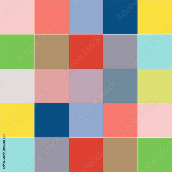 Fototapeta Palette Colors 2016 Vector Illustretion