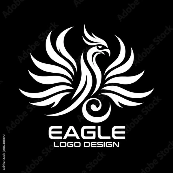 Fototapeta Eagle Vector Logo Design