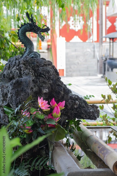 Obraz 東京都　上野不忍池　手水舎