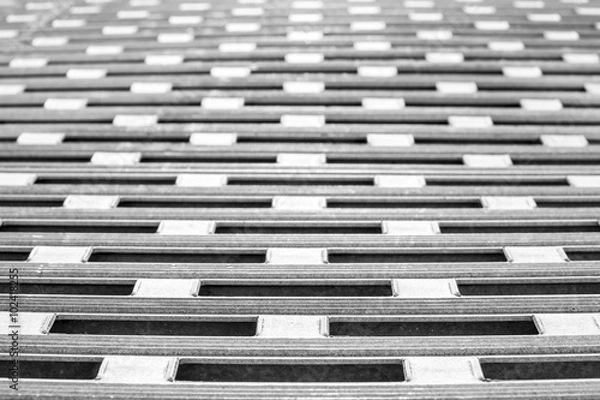 Fototapeta Old dusty metal pattern