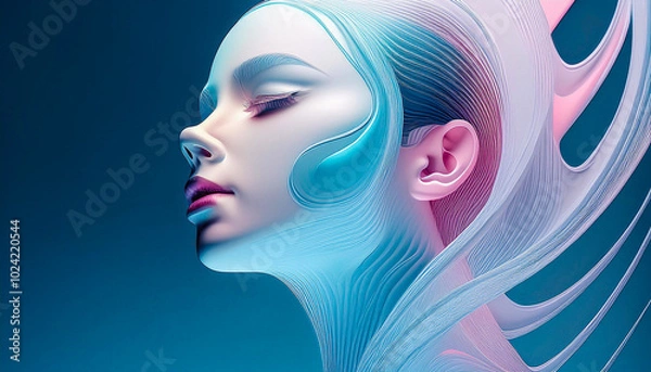 Fototapeta 青のイメージ、