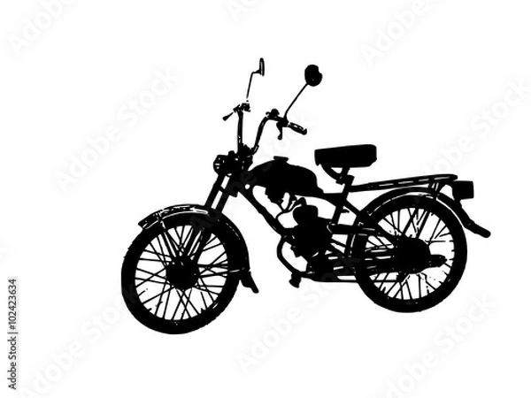 Obraz moped 