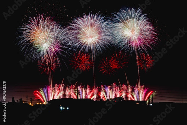 Fototapeta 音楽花火