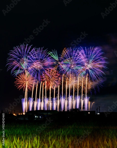 Fototapeta 音楽花火
