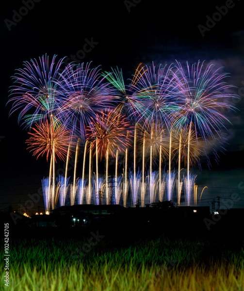 Fototapeta 音楽花火