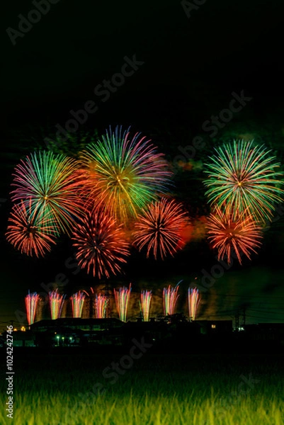 Fototapeta 音楽花火