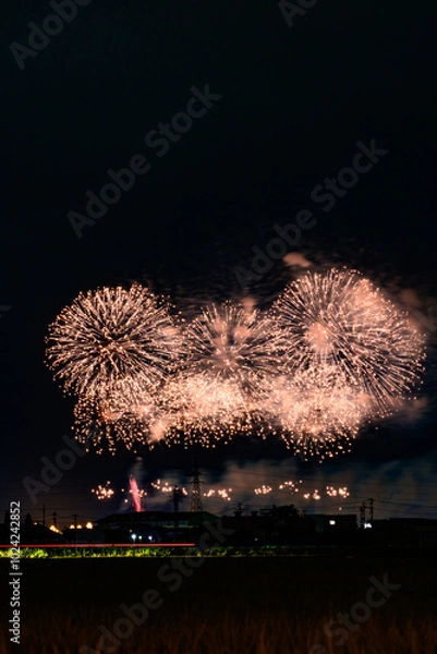 Fototapeta 音楽花火