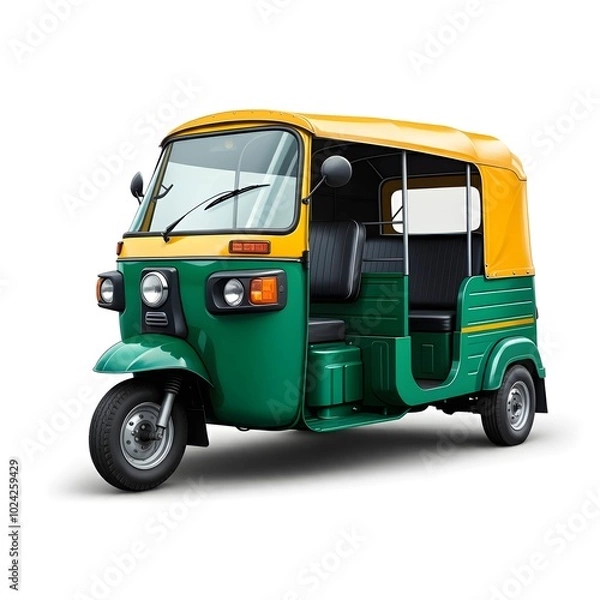 Obraz three wheeled Auto or rickshaw 