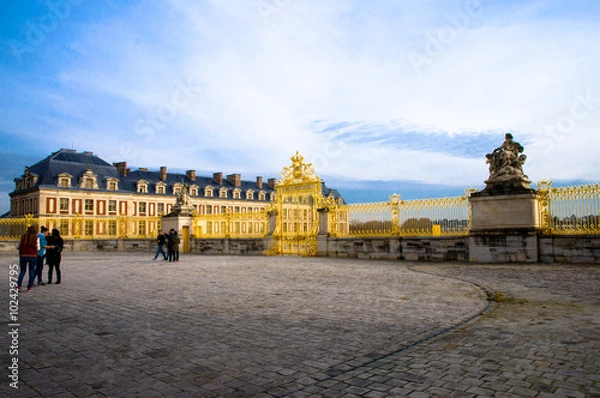 Obraz Esterno Versailles veduta 1