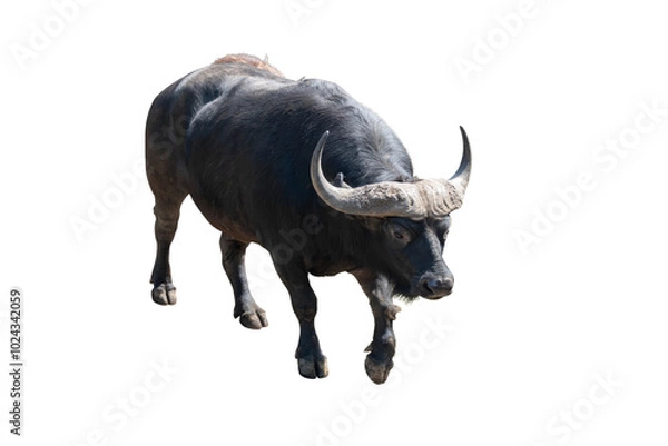 Fototapeta 威風堂々としたアフリカスイギュウ