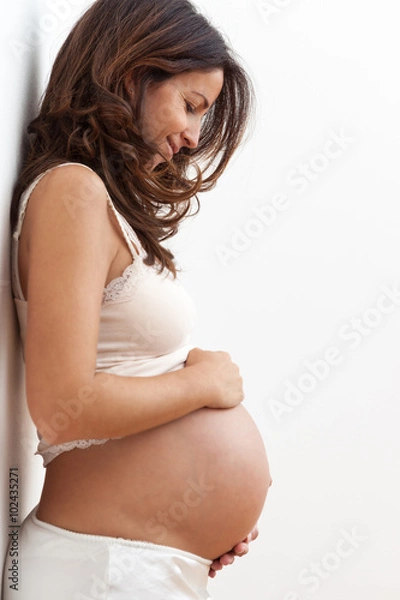 Obraz Profilo donna incinta