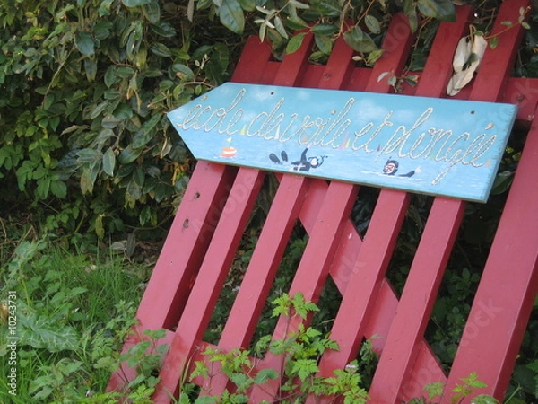 Obraz ecole de voile et de plongee