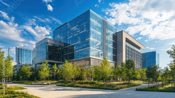 Obraz Modern Office Building Complex