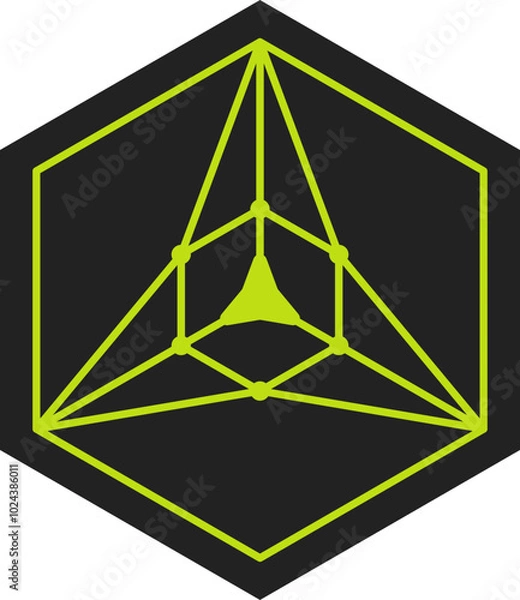 Obraz Y2k Acid Brutalist Sticker