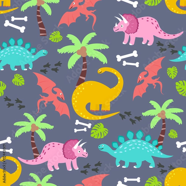 Fototapeta Dino background