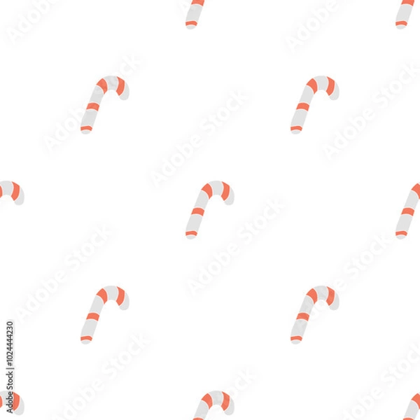 Fototapeta Seamless christmas pattern. New year background