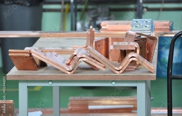 Obraz Шины медные