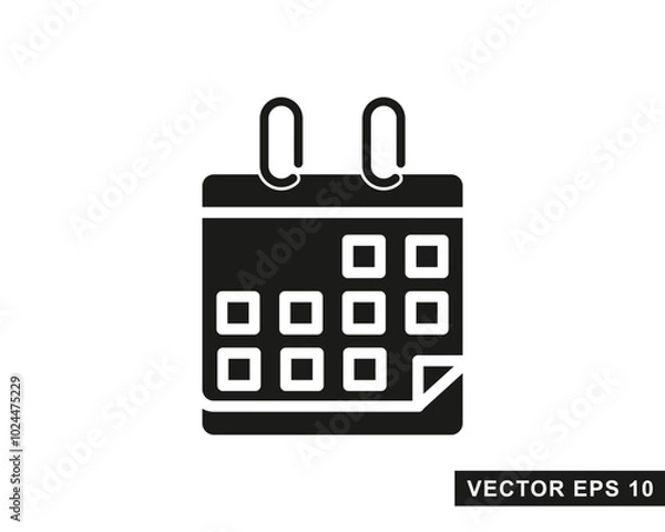 Obraz Calendar Icon isolated symbol