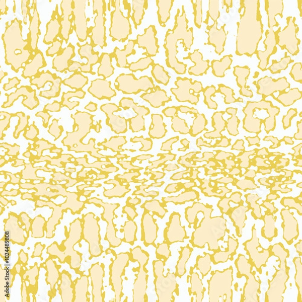 Fototapeta vector seamless pattern with brush stripes and strokes.nature color on white background. hand painted texture. ink geometric elements.