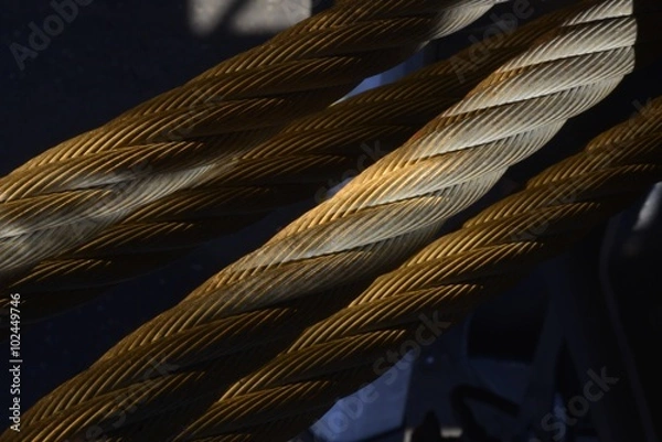 Fototapeta Cavo d'acciaio