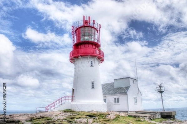 Fototapeta Phare de Lindesnes