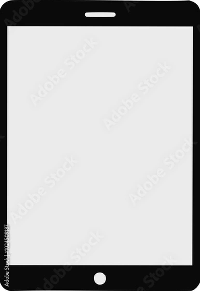 Obraz 태블릿 벡터 일러스트