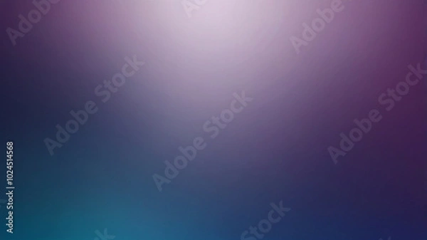 Obraz A mesmerizing gradient background featuring calming hues of blue and purple, perfect for digital designs and creative projects.